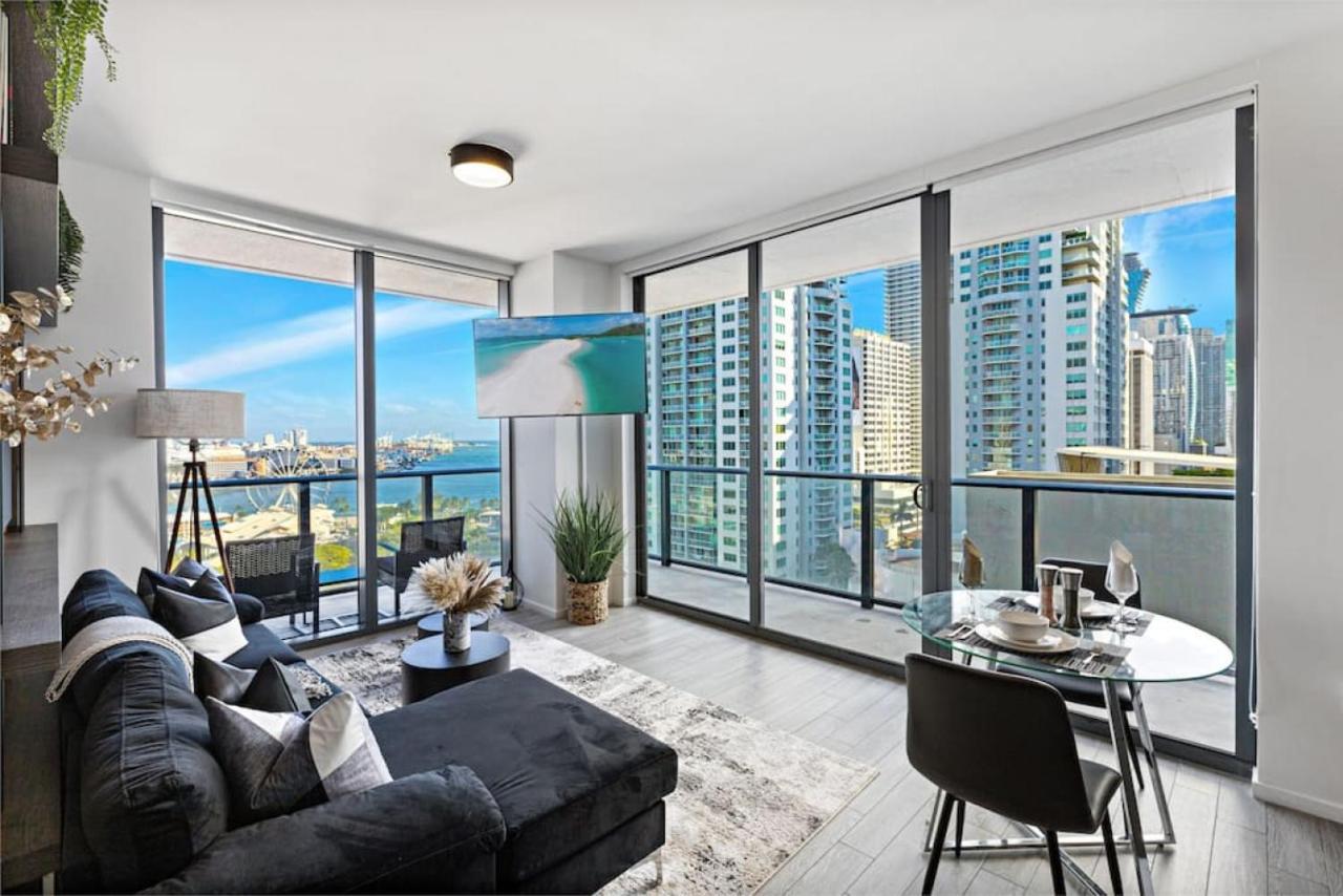 Corner Condo W/ Unrivaled Views Miami Dış mekan fotoğraf